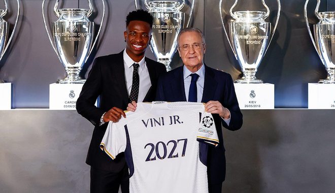 Real Madrid Anuncia la Renovación del Contrato de Vinícius Jr