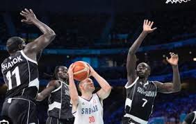 Baloncesto masculino de París 2024: Sudán del Sur cae tras la derrota ante Serbia